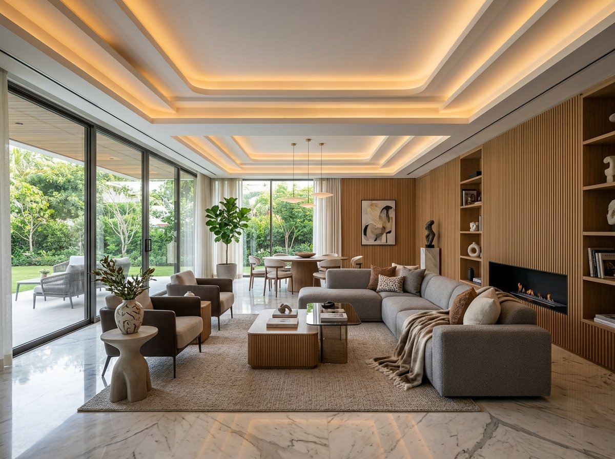 Luxury Duplex Interior Marble & Woodwork, Sector F-10, Islamabad