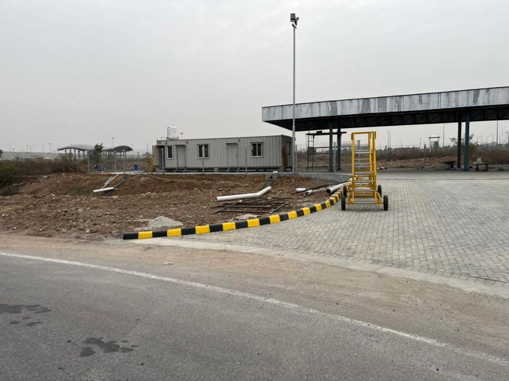 Lighting High-Mast Poles & Electrical Conduit